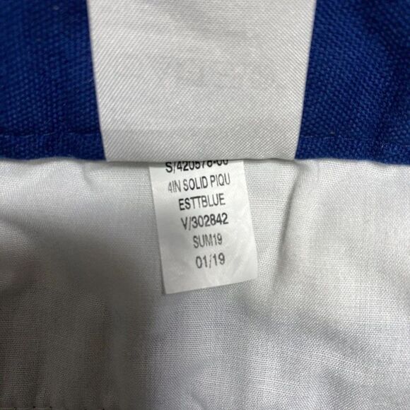 BANANA REPUBLIC WOMEN'S COTTON BLEND  BLUE SAILOR SHORTS SZ 4 30X 3.5" - Picture 8 of 9